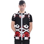 Emo Skull Men s Puffer Vest