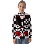 Emo Skull Kids  Long Sleeve Shirt