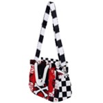 Emo Skull Rope Handles Shoulder Strap Bag