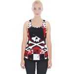 Emo Skull Piece Up Tank Top