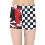 Emo Skull Kids  Sports Shorts