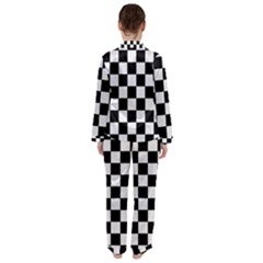 Women s Long Sleeve Satin Pajamas Set 