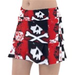 Emo Skull Classic Tennis Skirt