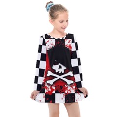 Kids  Long Sleeve Dress 