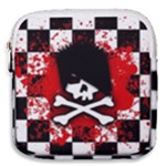 Emo Skull Mini Square Pouch