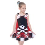 Emo Skull Kids  Summer Dress