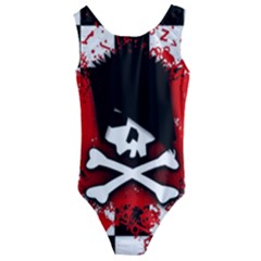 Kids  Cut-Out Back One Piece Swimsuit 