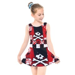 Kids  Skater Dress Swimsuit 