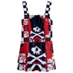 Emo Skull Kids  Layered Skirt Swimsuit