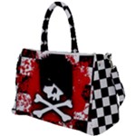 Emo Skull Duffel Travel Bag