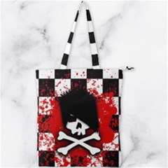 Double Zip Up Tote Bag 