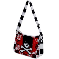 Zip Up Shoulder Bag 