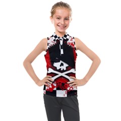 Kids  Sleeveless Polo T-Shirt 