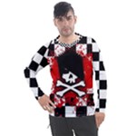 Emo Skull Men s Pique Long Sleeve Tee