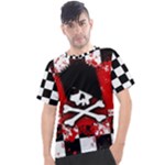 Emo Skull Men s Sport Top