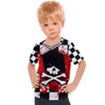 Emo Skull Kids  Sports Tee