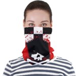 Emo Skull Face Seamless Bandana (Adult)