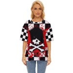 Emo Skull Oversized Basic Tee