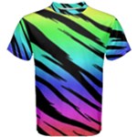 Rainbow Tiger Men s Cotton Tee