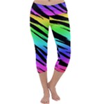 Rainbow Tiger Capri Yoga Leggings