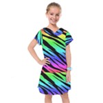 Rainbow Tiger Kids  Drop Waist Dress