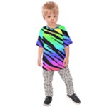 Rainbow Tiger Kids  Raglan Tee