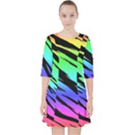 Rainbow Tiger Pocket Dress