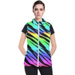 Rainbow Tiger Women s Puffer Vest