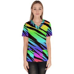 Women s V-Neck Scrub Top 