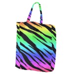 Rainbow Tiger Giant Grocery Tote