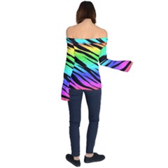 Off Shoulder Long Sleeve Top 