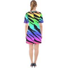 Sixties Short Sleeve Mini Dress 