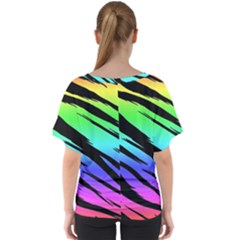 V-Neck Dolman Drape Top 
