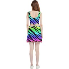Velour Cutout Dress 
