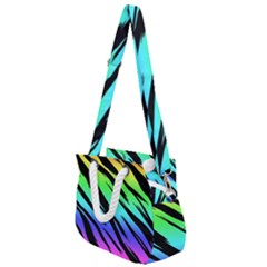 Rope Handles Shoulder Strap Bag 