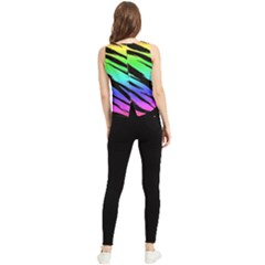V-Neck Cropped Tank Top 
