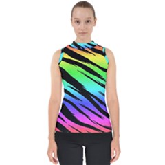 Mock Neck Shell Top 