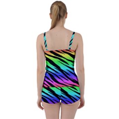 Tie Front Two Piece Tankini 