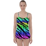 Rainbow Tiger Babydoll Tankini Set