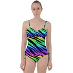 Rainbow Tiger Sweetheart Tankini Set