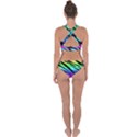 Cross Back Hipster Bikini Set 