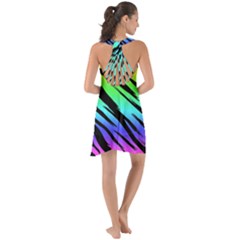 Show Some Back Chiffon Dress 
