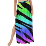 Rainbow Tiger Maxi Chiffon Tie-Up Sarong