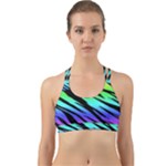 Rainbow Tiger Back Web Sports Bra