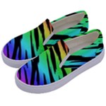 Rainbow Tiger Kids  Canvas Slip Ons