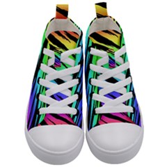 Kids  Mid-Top Canvas Sneakers 