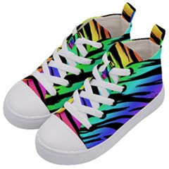 Kids  Mid-Top Canvas Sneakers 