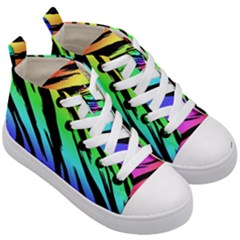 Kids  Mid-Top Canvas Sneakers 