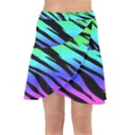 Rainbow Tiger Wrap Front Skirt