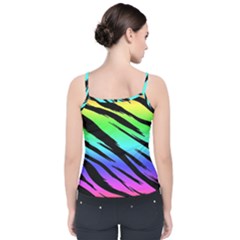 Velvet Spaghetti Strap Top 